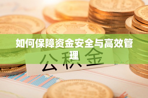 邛崃如何保障资金安全与高效管理