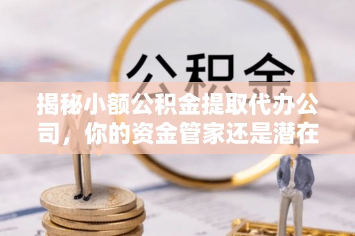 邛崃揭秘小额公积金提取代办公司，你的资金管家还是潜在风险？