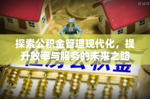 邛崃探索公积金管理现代化，提升效率与服务的未来之路